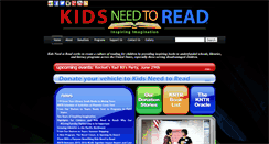 Desktop Screenshot of kidsneedtoread.org