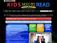 Tablet Screenshot of kidsneedtoread.org